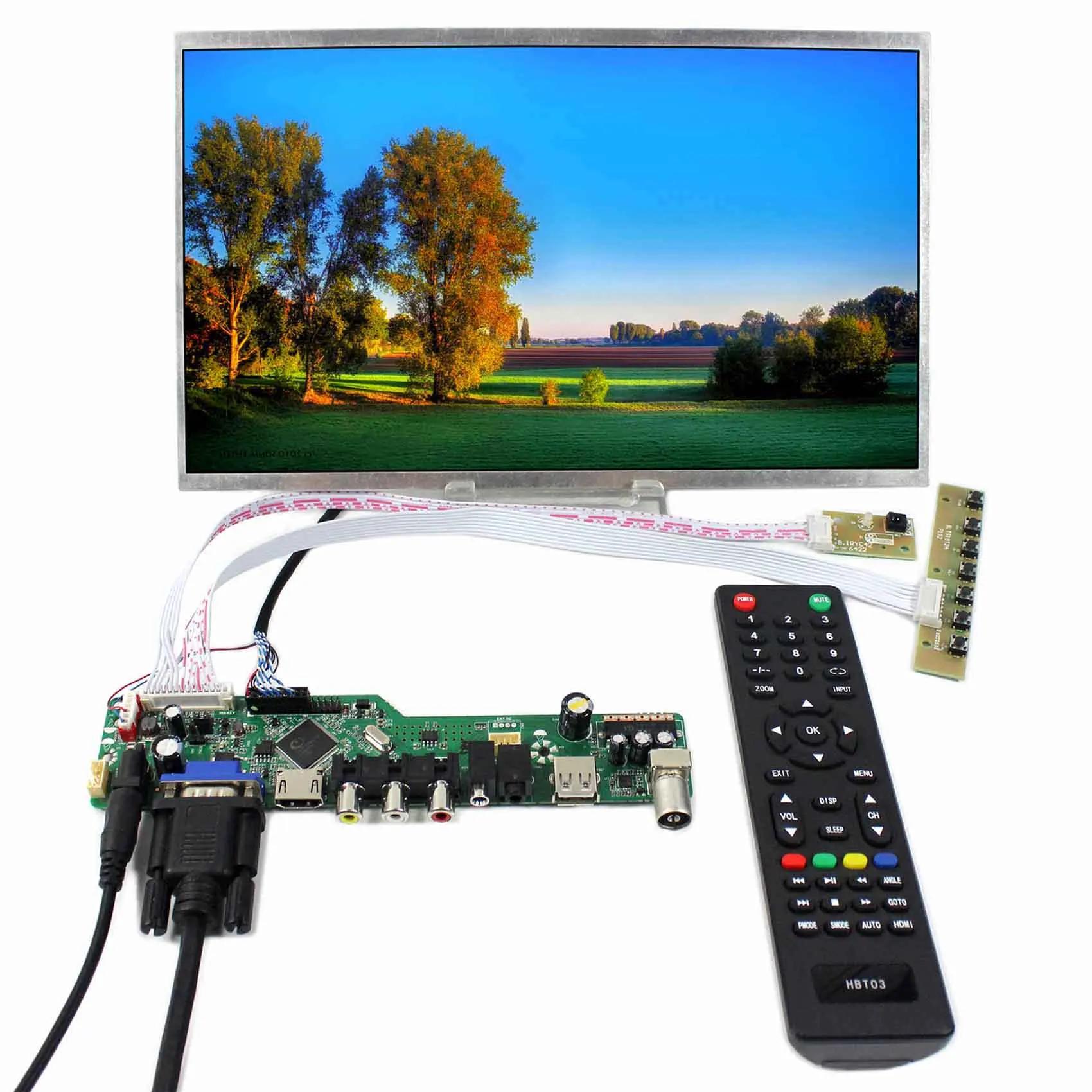 12.1 ġ HSD121PHW1 1366x768 LCD ȭ + TV H DMI VGA AV USB  LCD Ʈѷ  T.V56.03